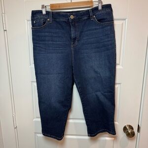 Bandolino Dark Blue Ankle Jeans
